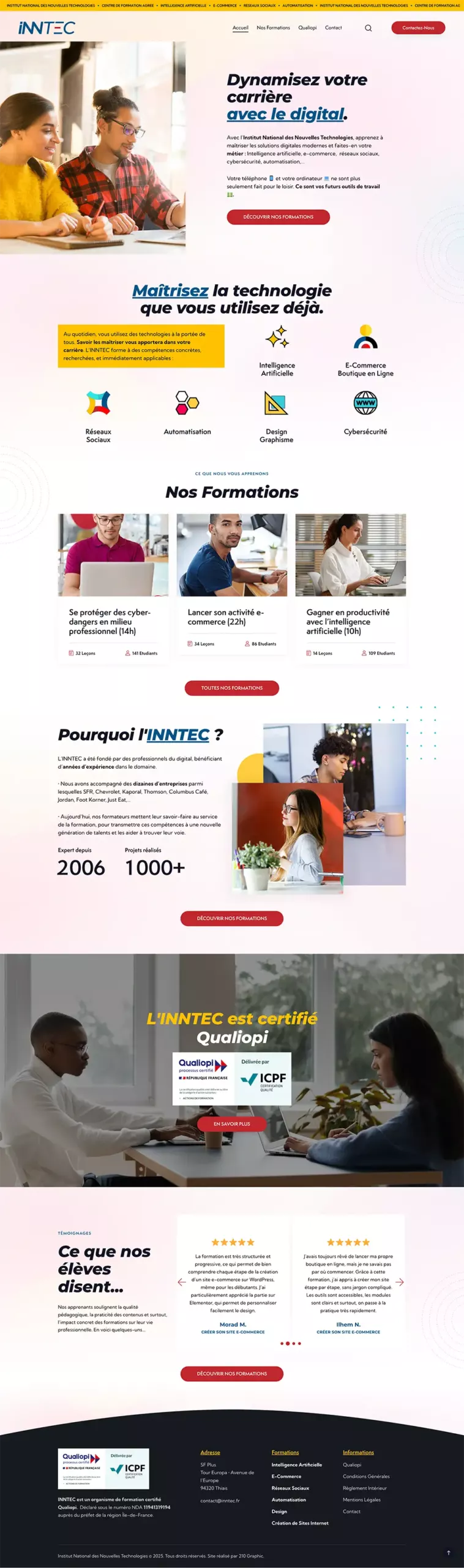 Image gallery marquee