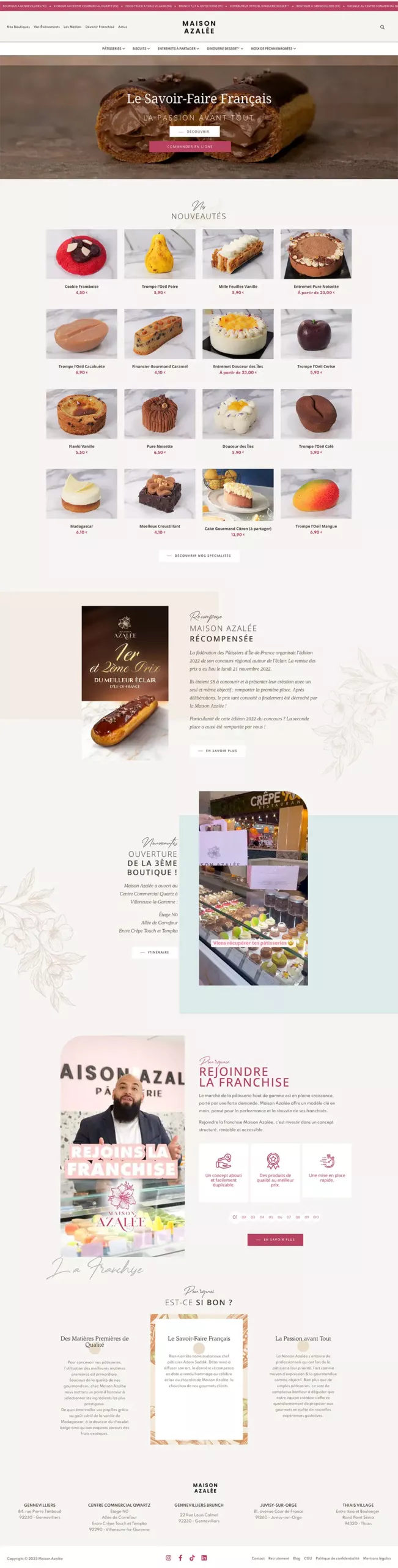 Image gallery marquee